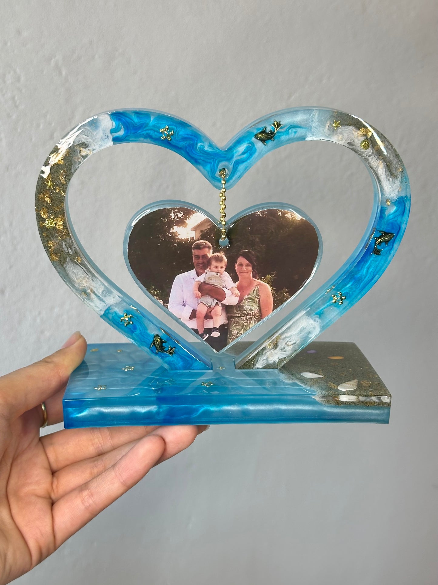 Portafoto Cuore Personalizzato