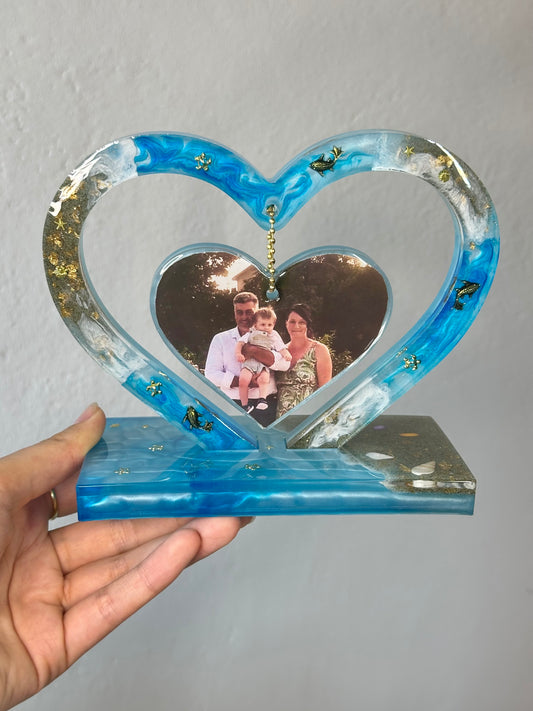 Portafoto Cuore Personalizzato